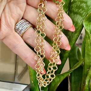 14 karat gold Rosato Italian chain